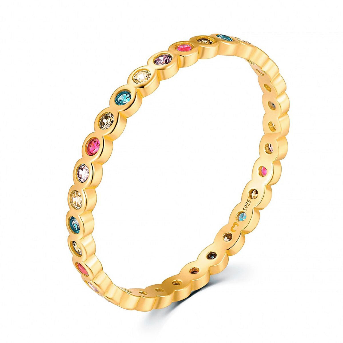"Circular Colours" Ring - SophiaJewels