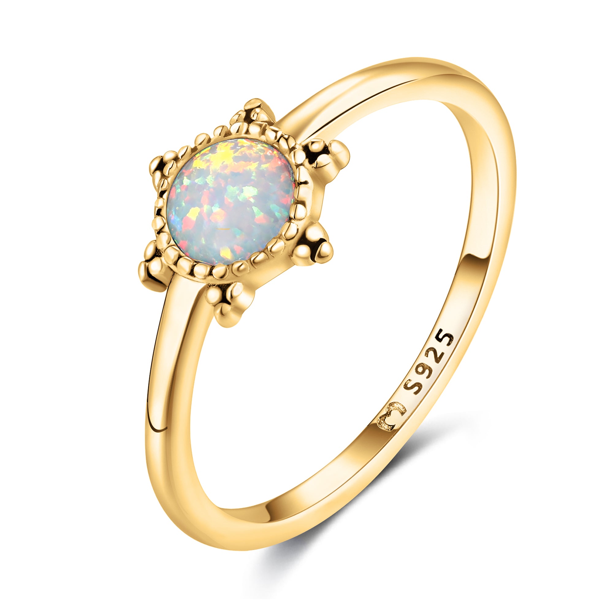 Opal hot sale sun ring