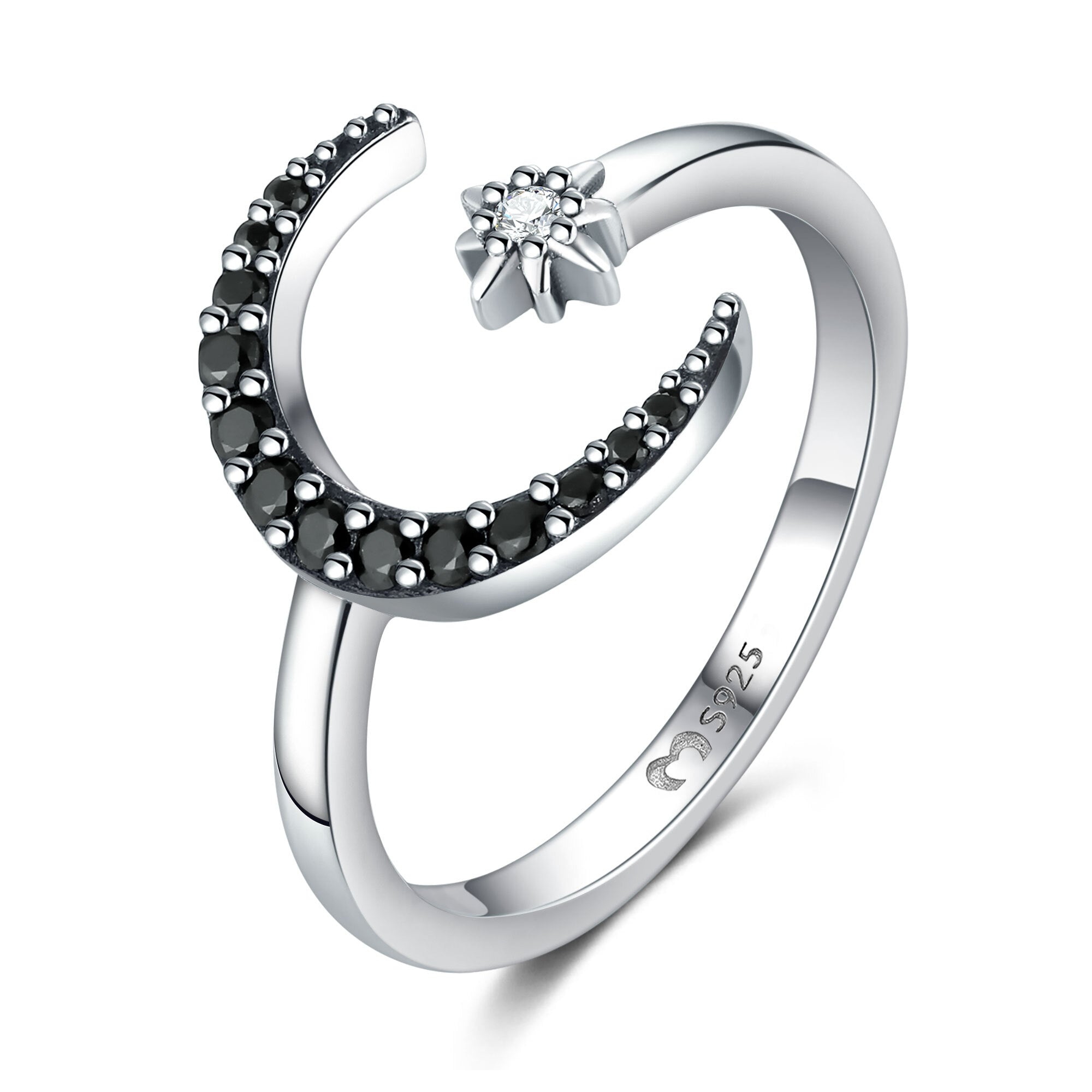 "Crescent Moon" Ring - SophiaJewels