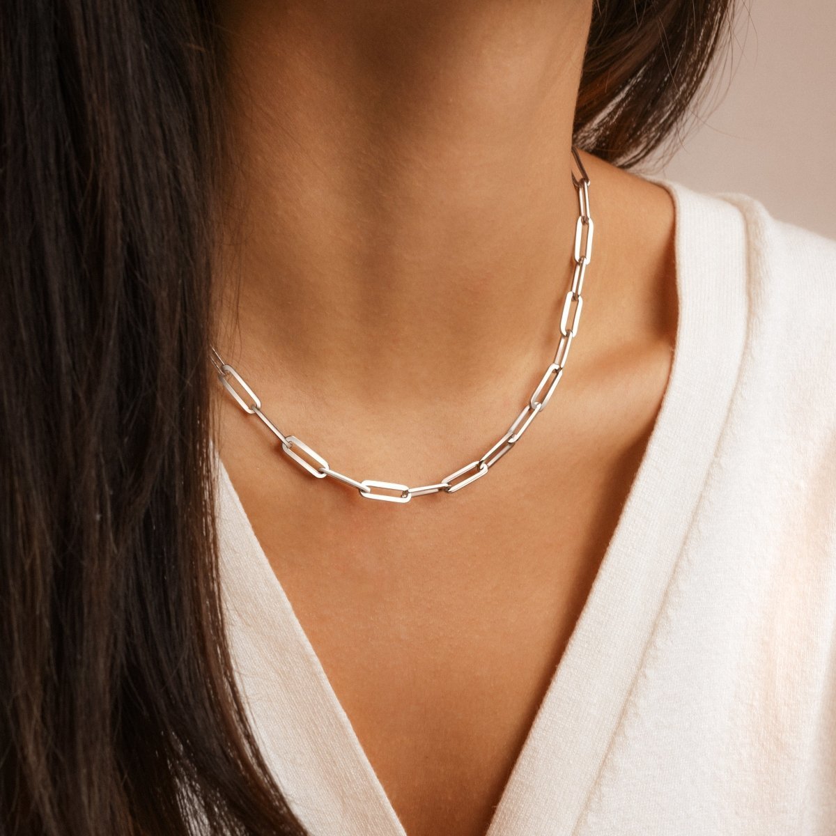 "Chain Link" Necklace - SophiaJewels