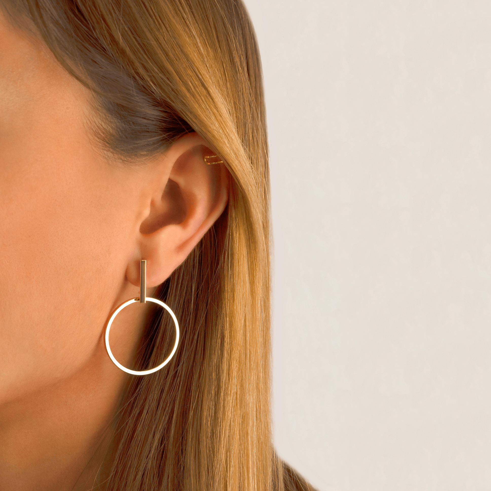 "Minimalist Hoops" Earrings - SophiaJewels