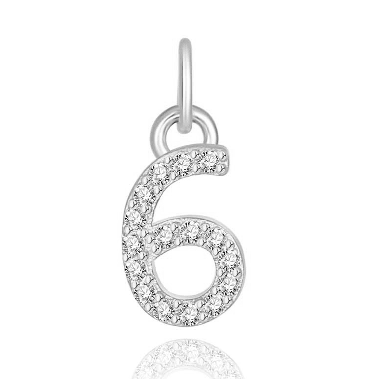 Sterling silver 2025 number pendants