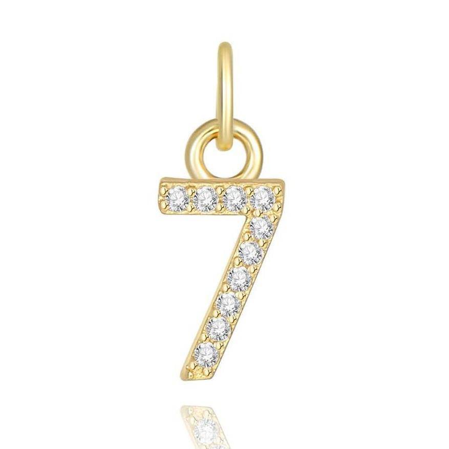 Number pendants on sale