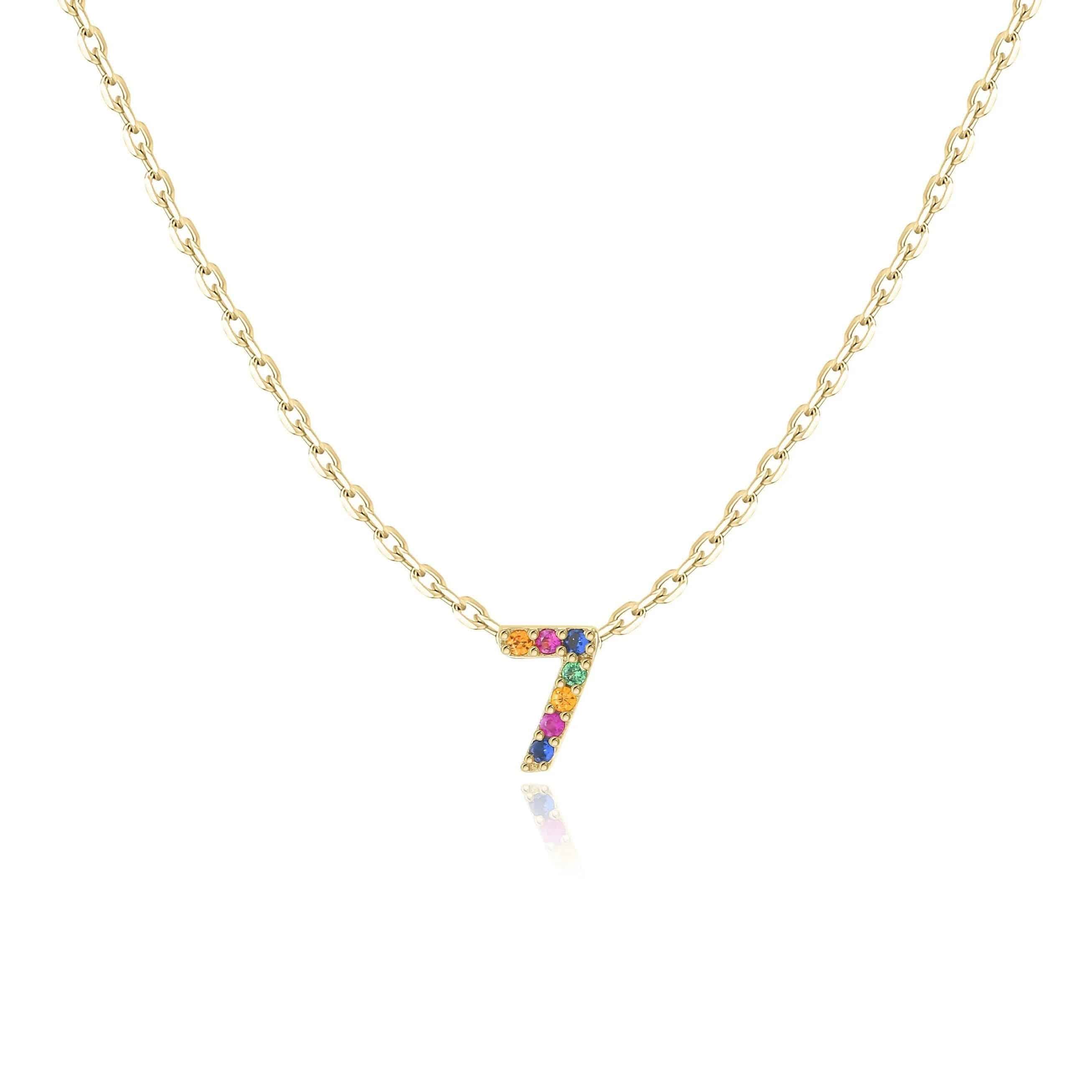 "Shinny Numbers" Necklace - SophiaJewels