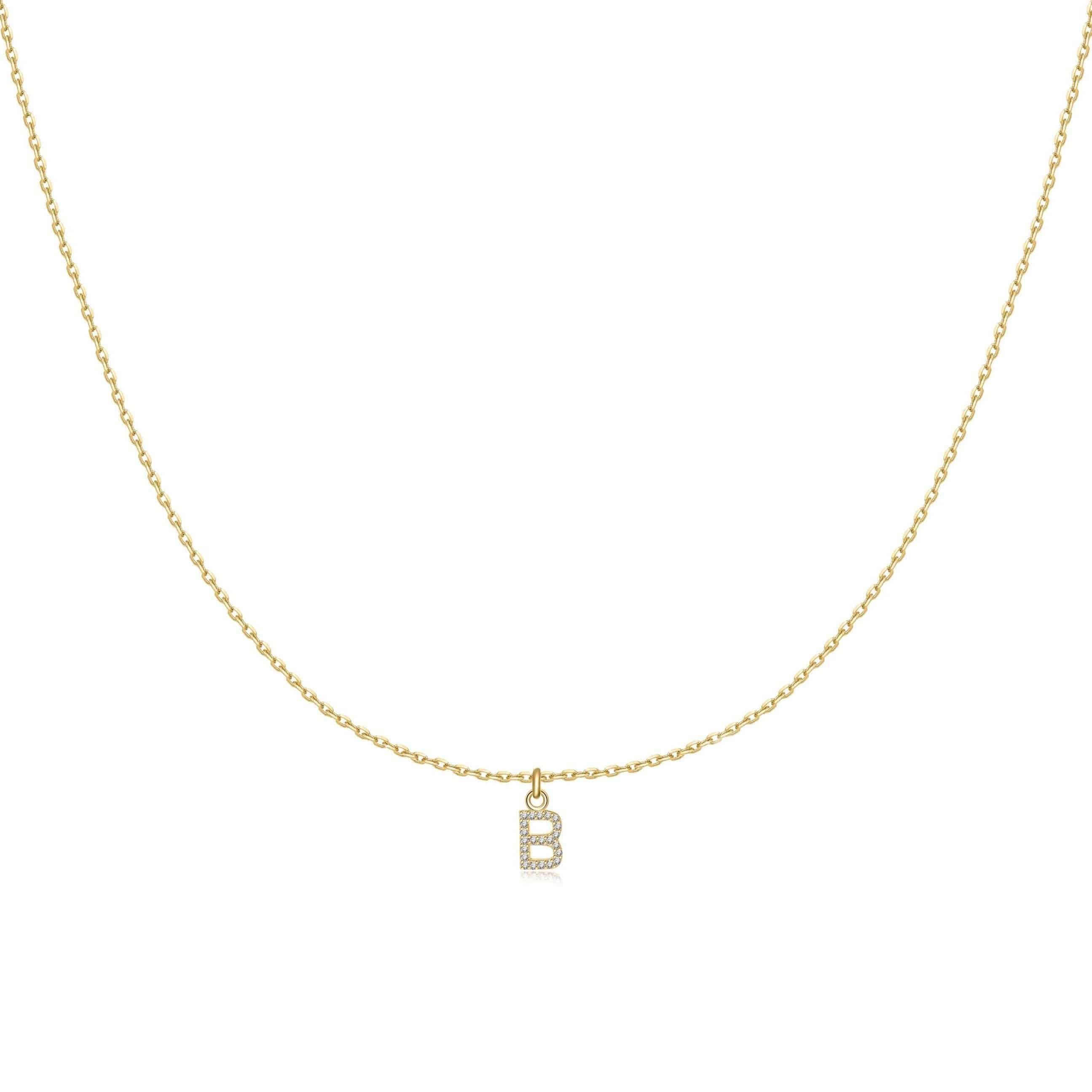 "Little Initial" Necklace - SophiaJewels