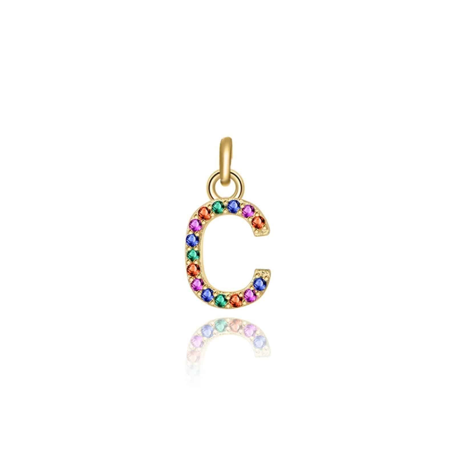 "Initial Colour" Necklace - SophiaJewels