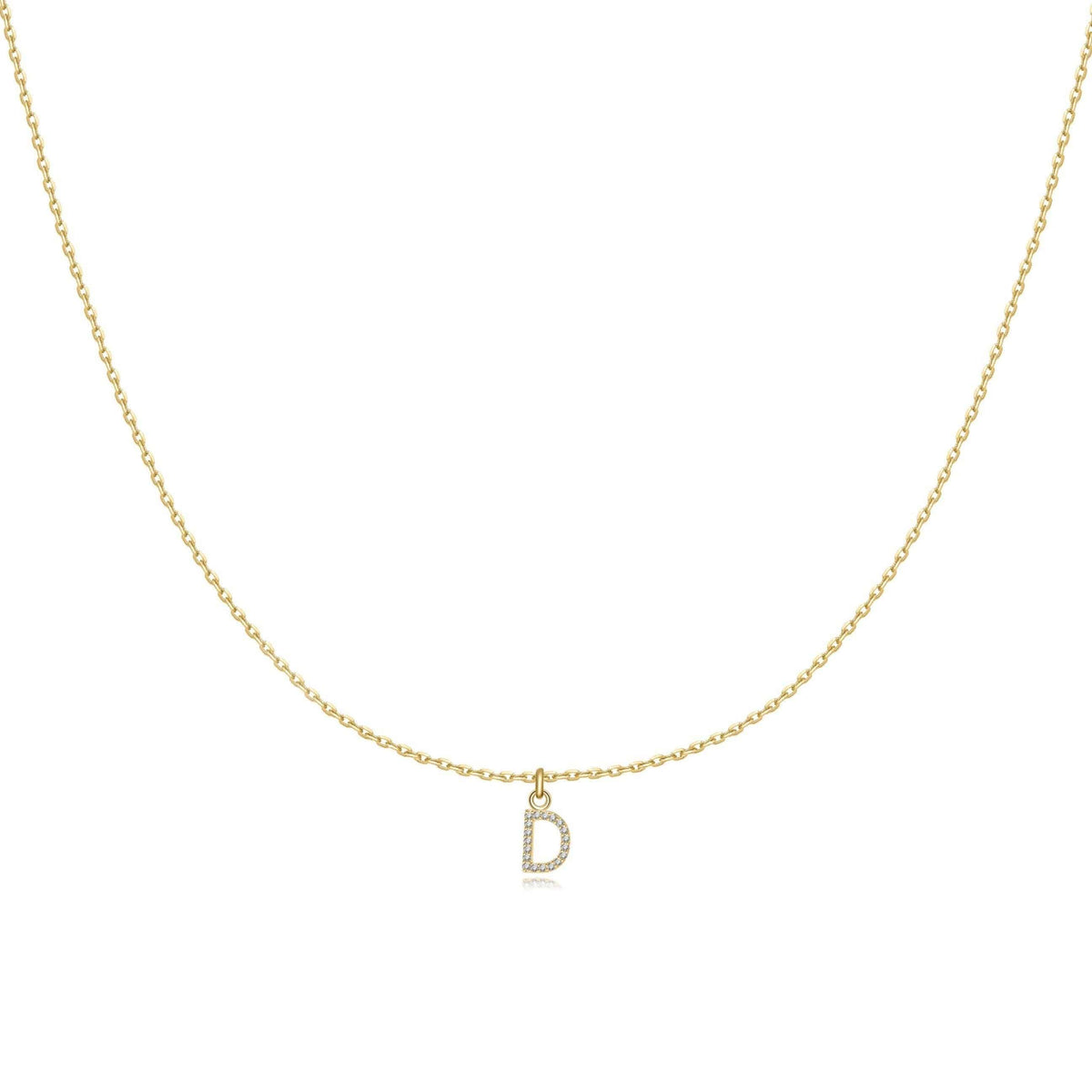 "Little Initial" Necklace - SophiaJewels