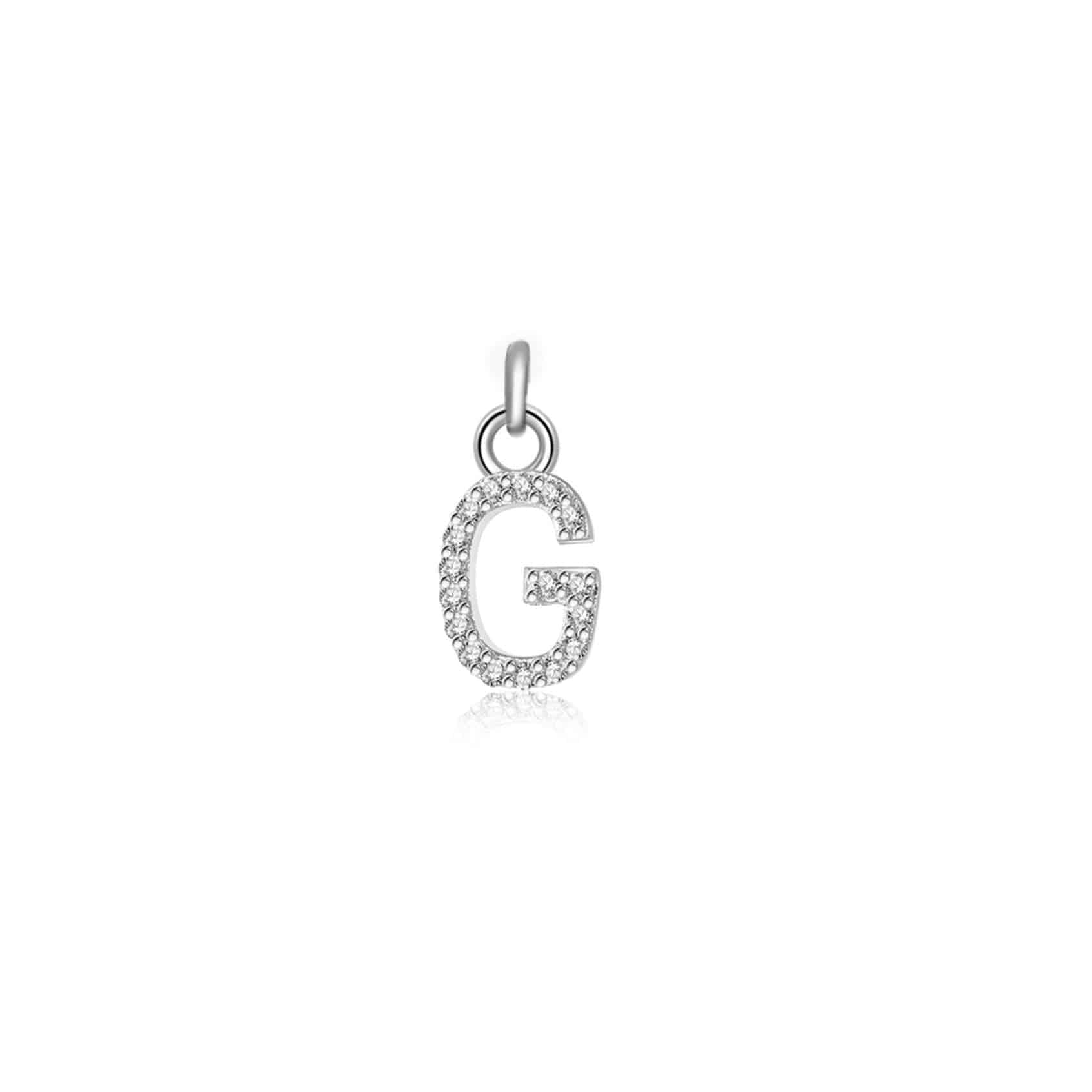 Buy SO SEOUL SO SEOUL Personalised Initial Alphabet Letter Swarovski®  Aurore Boreale Crystal Pendant Chain Necklace - I / 55cm 2023 Online |  ZALORA Singapore