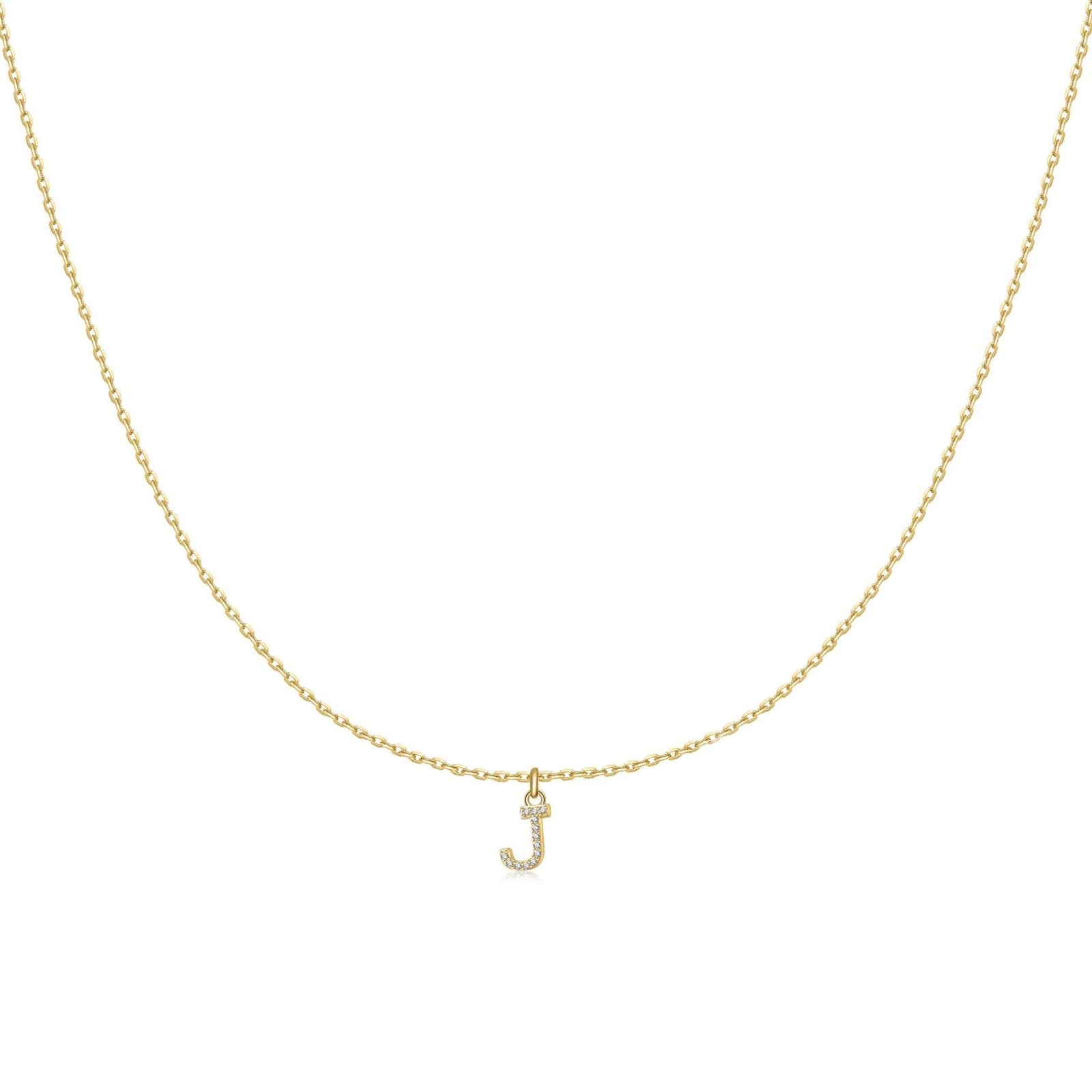 "Little Initial" Necklace - SophiaJewels
