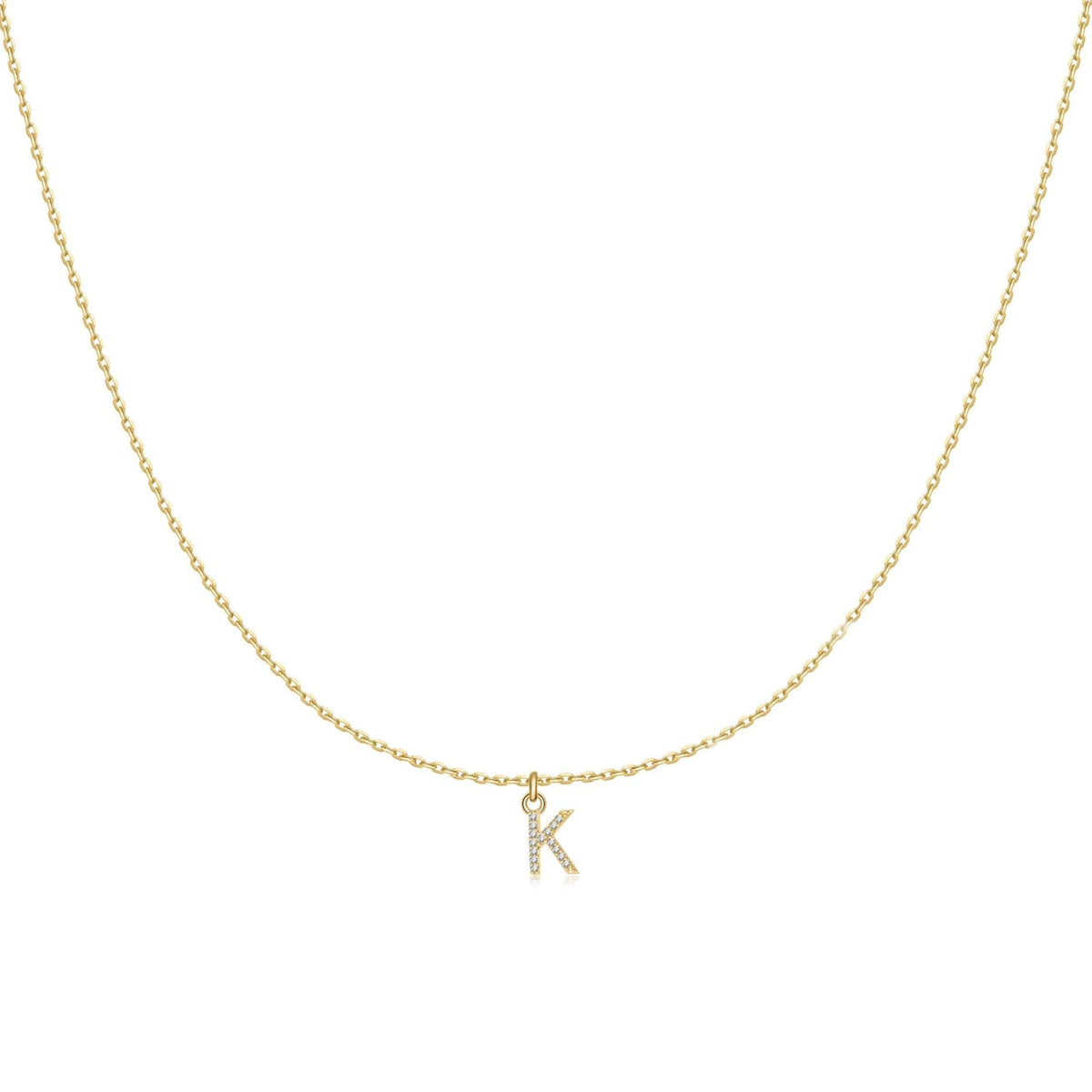 "Little Initial" Necklace - SophiaJewels