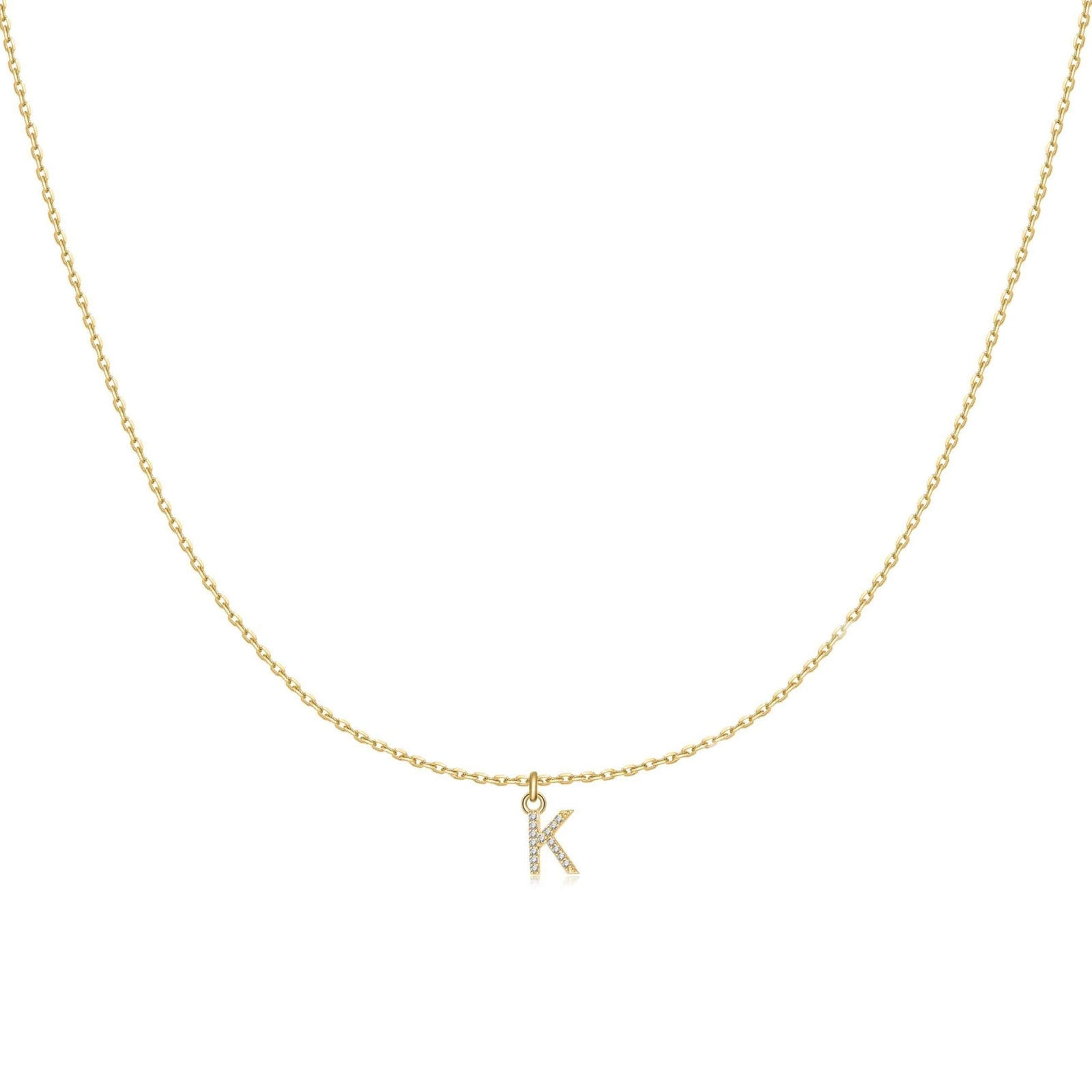 "Little Initial" Necklace - SophiaJewels