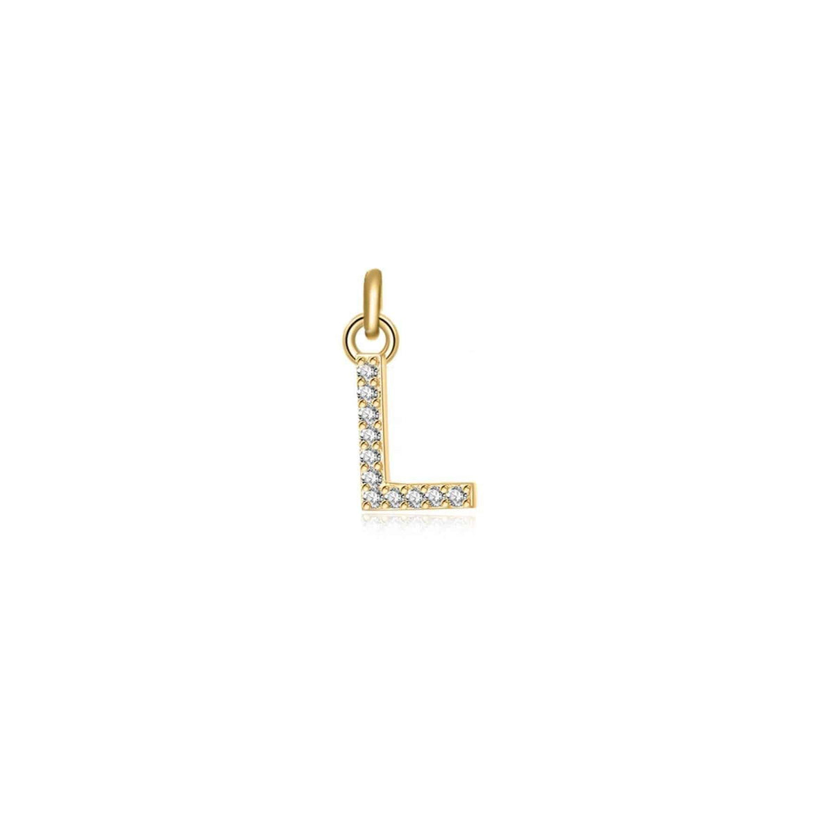 "Little Initial" Necklace - SophiaJewels