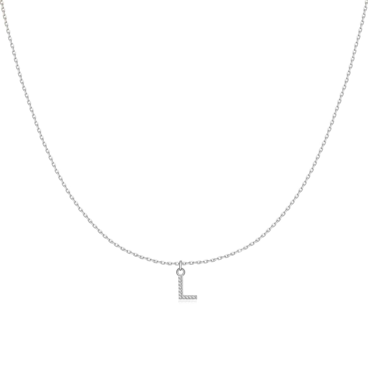 "Little Initial" Necklace - SophiaJewels