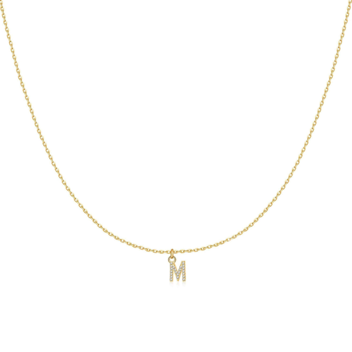 "Little Initial" Necklace - SophiaJewels