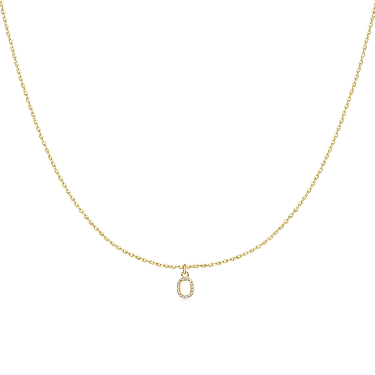 "Little Initial" Necklace - SophiaJewels