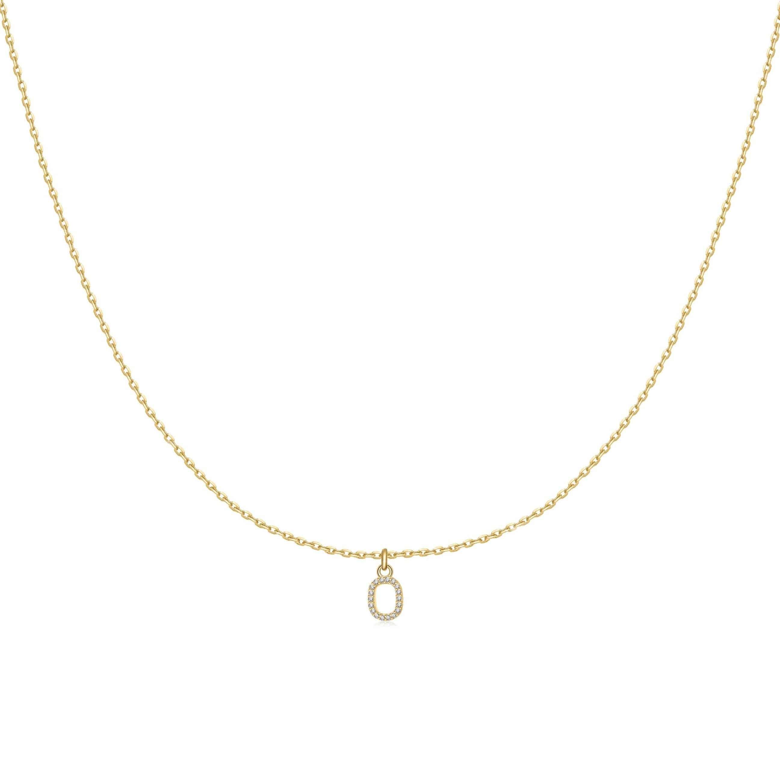 "Little Initial" Necklace - SophiaJewels