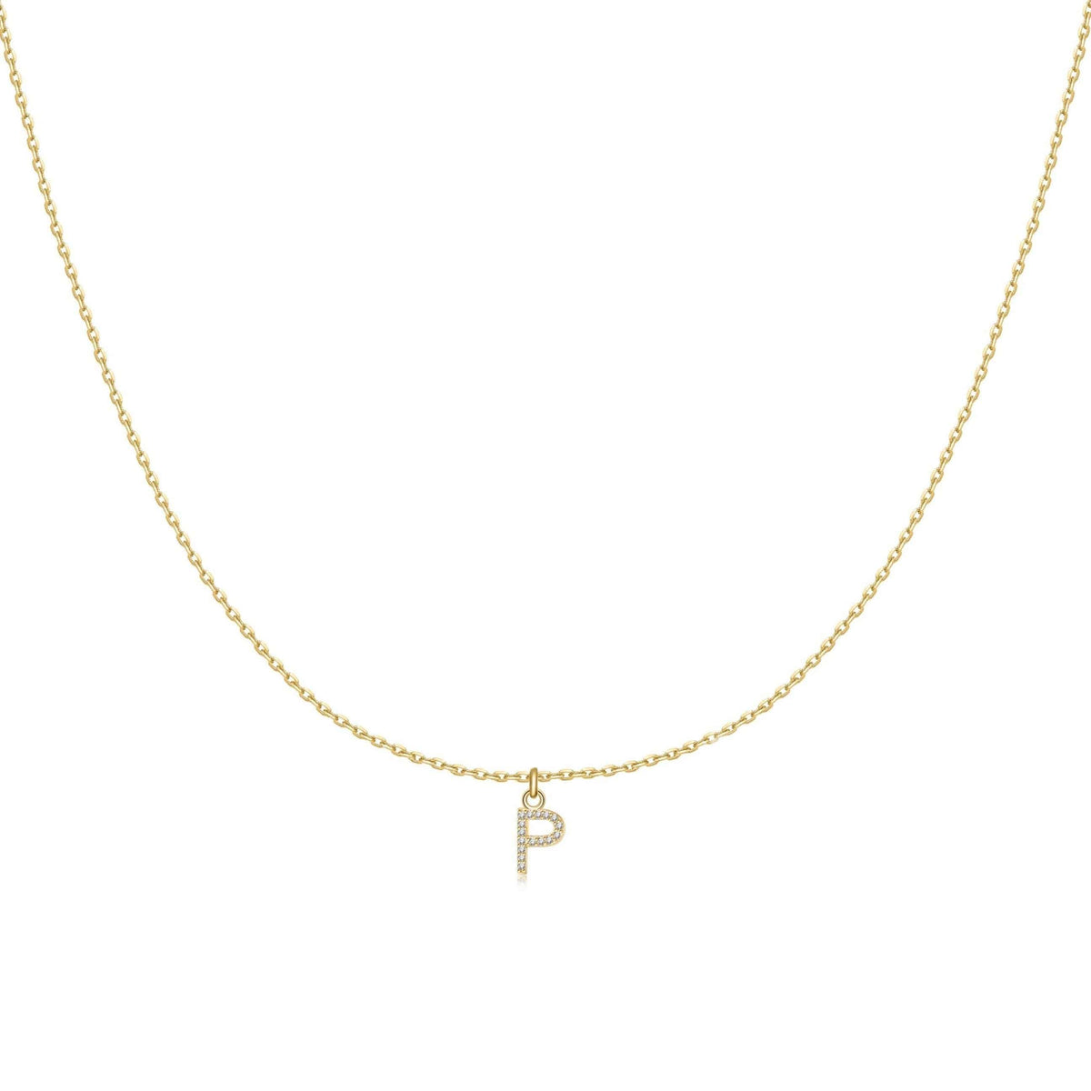 "Little Initial" Necklace - SophiaJewels