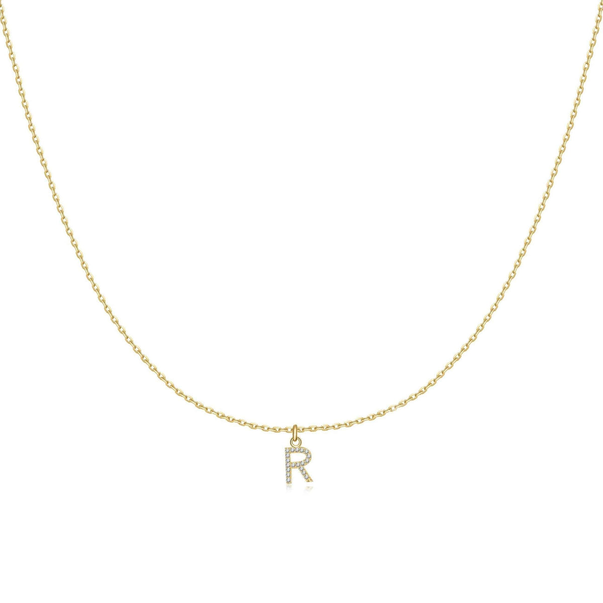 "Little Initial" Necklace - SophiaJewels
