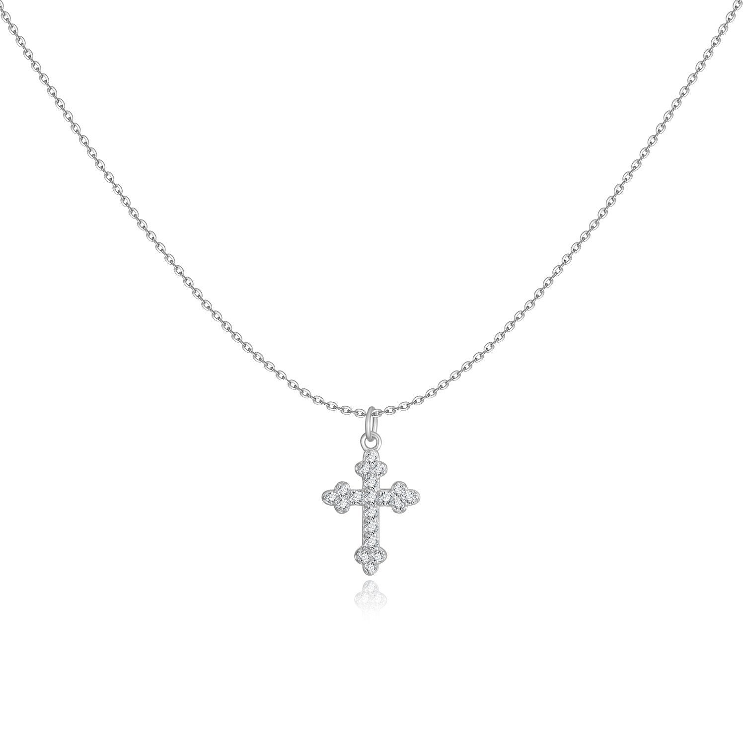 Silver rosary on sale