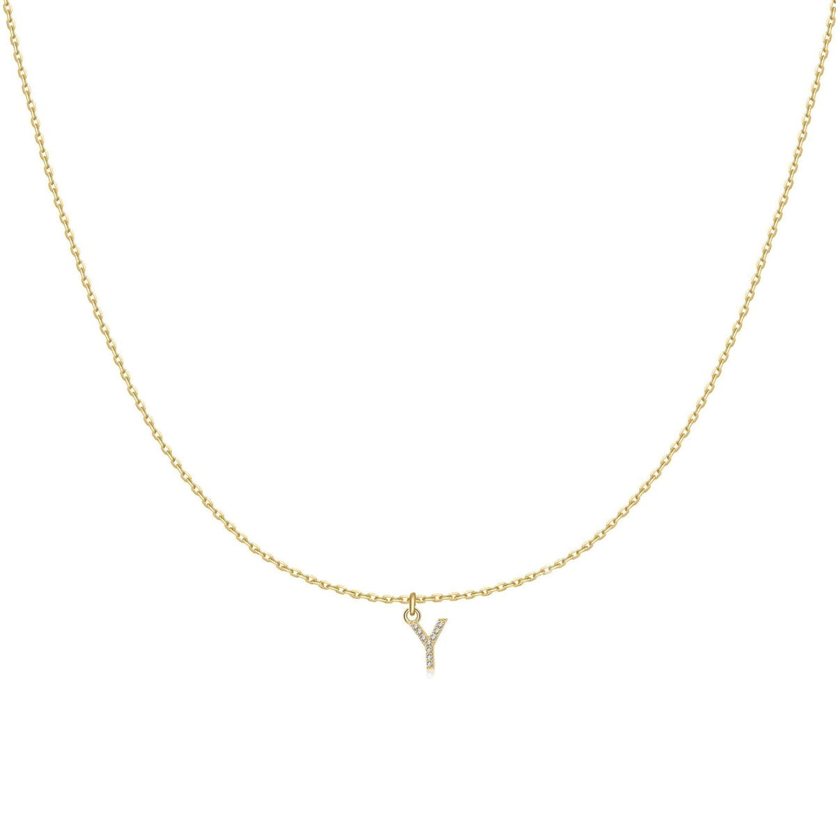 "Little Initial" Necklace - SophiaJewels