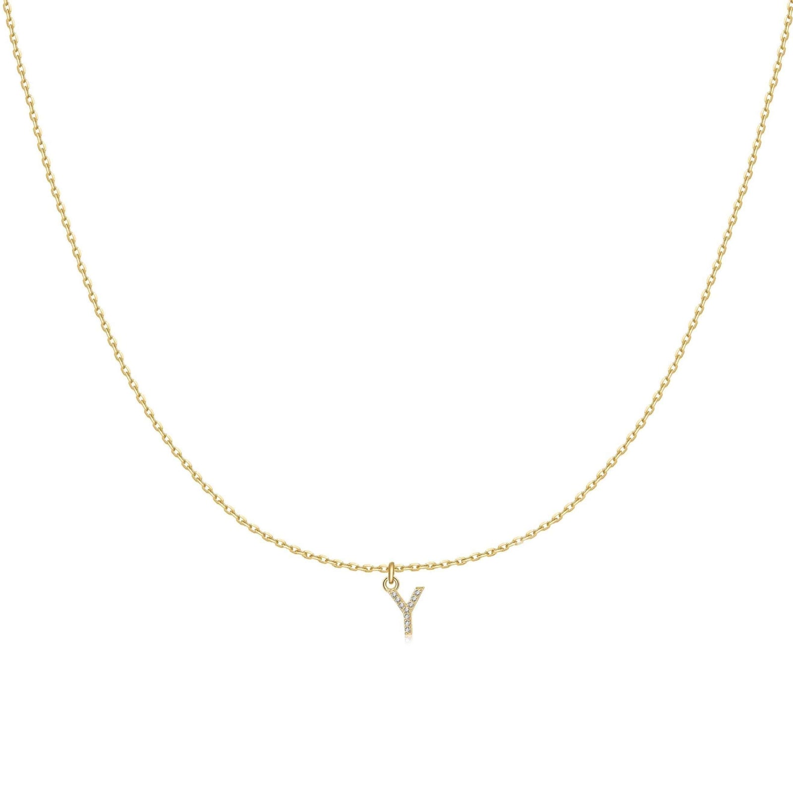 "Little Initial" Necklace - SophiaJewels