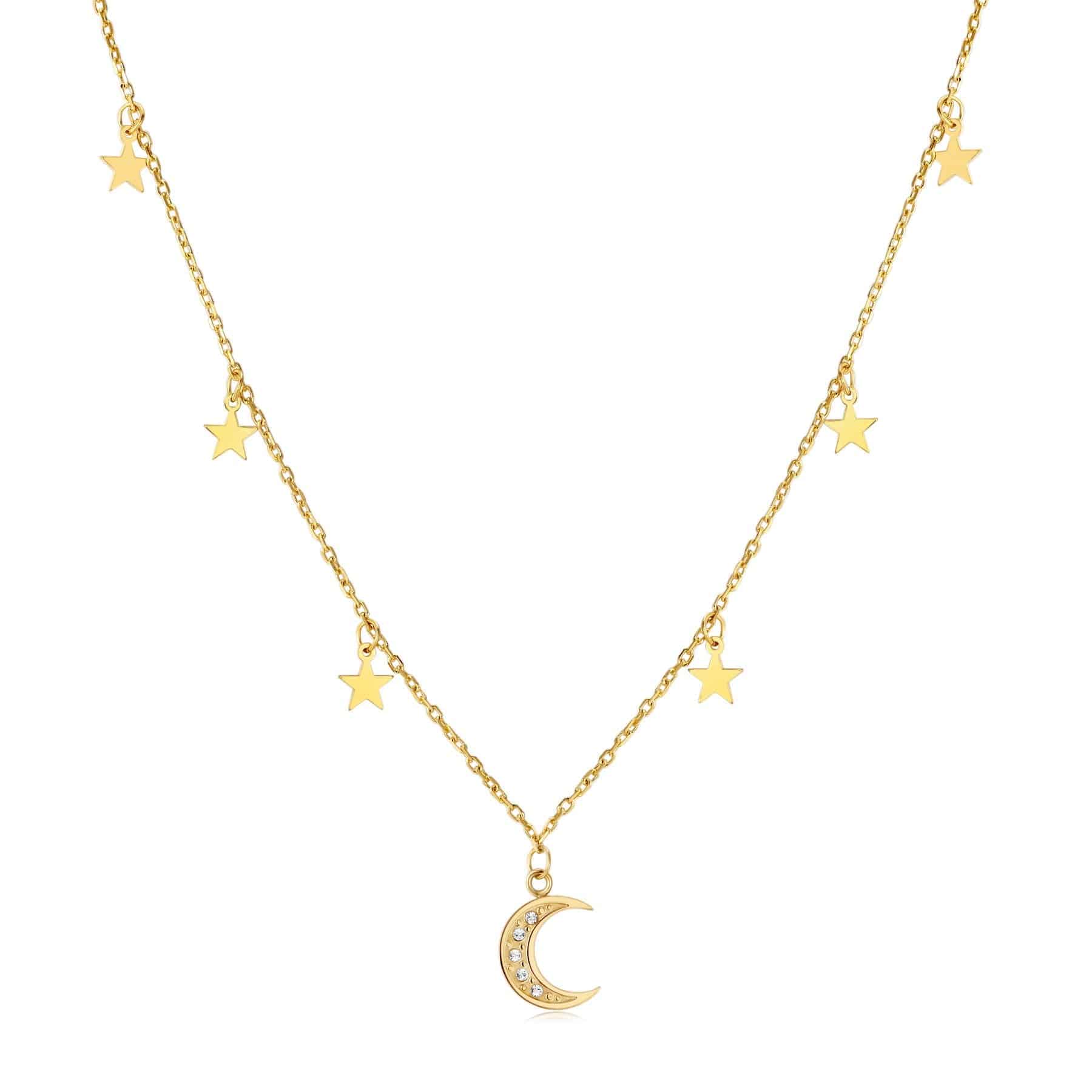 "Starry Moon" Necklace - SophiaJewels