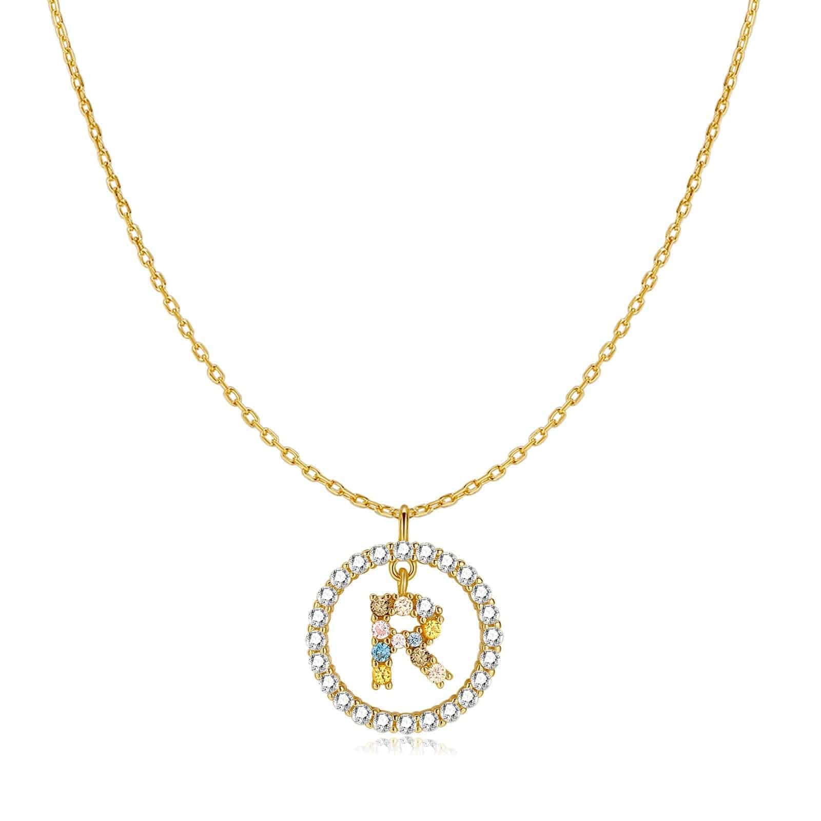 "Bright Initials" Necklace - SophiaJewels