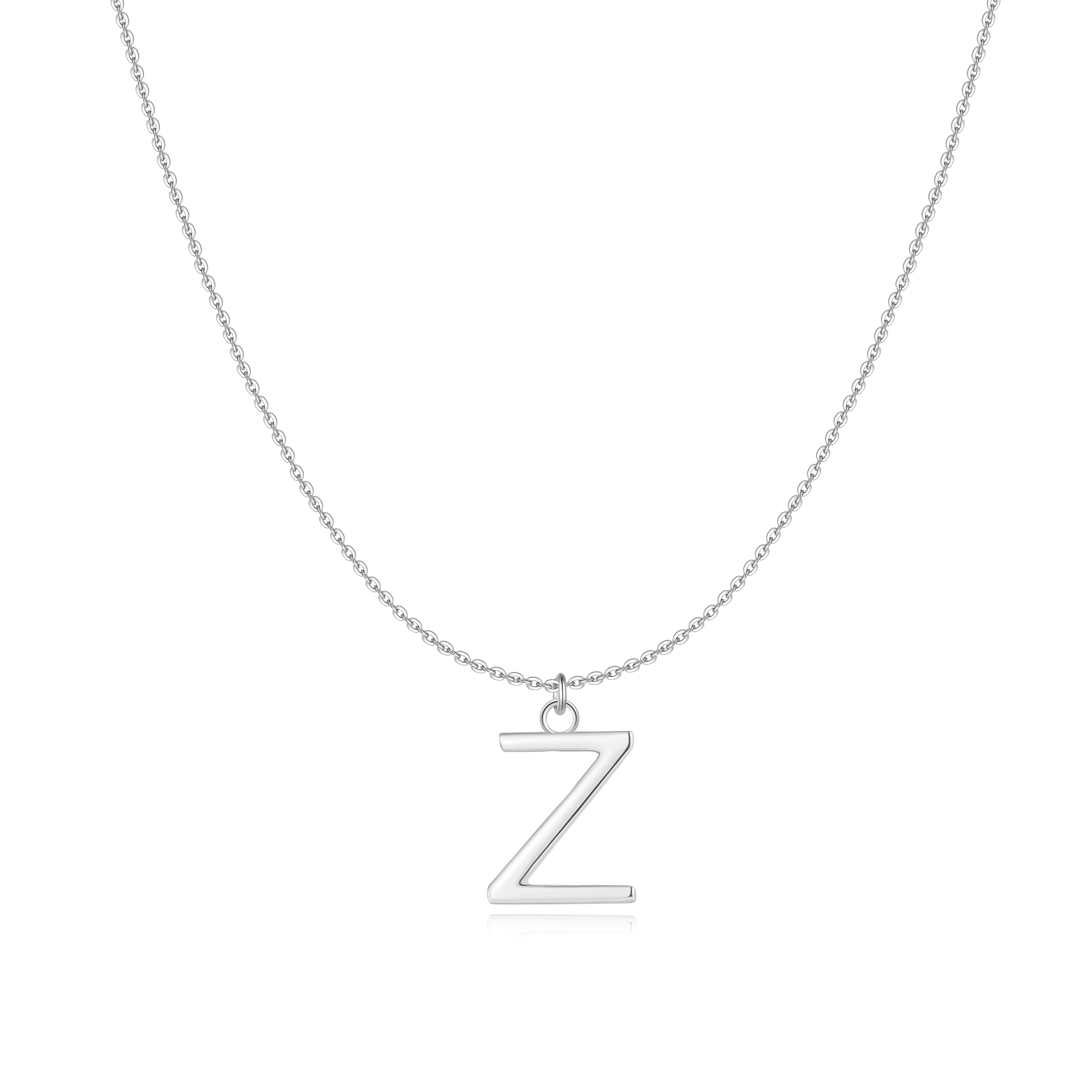 Sterling silver 2025 letters for necklace