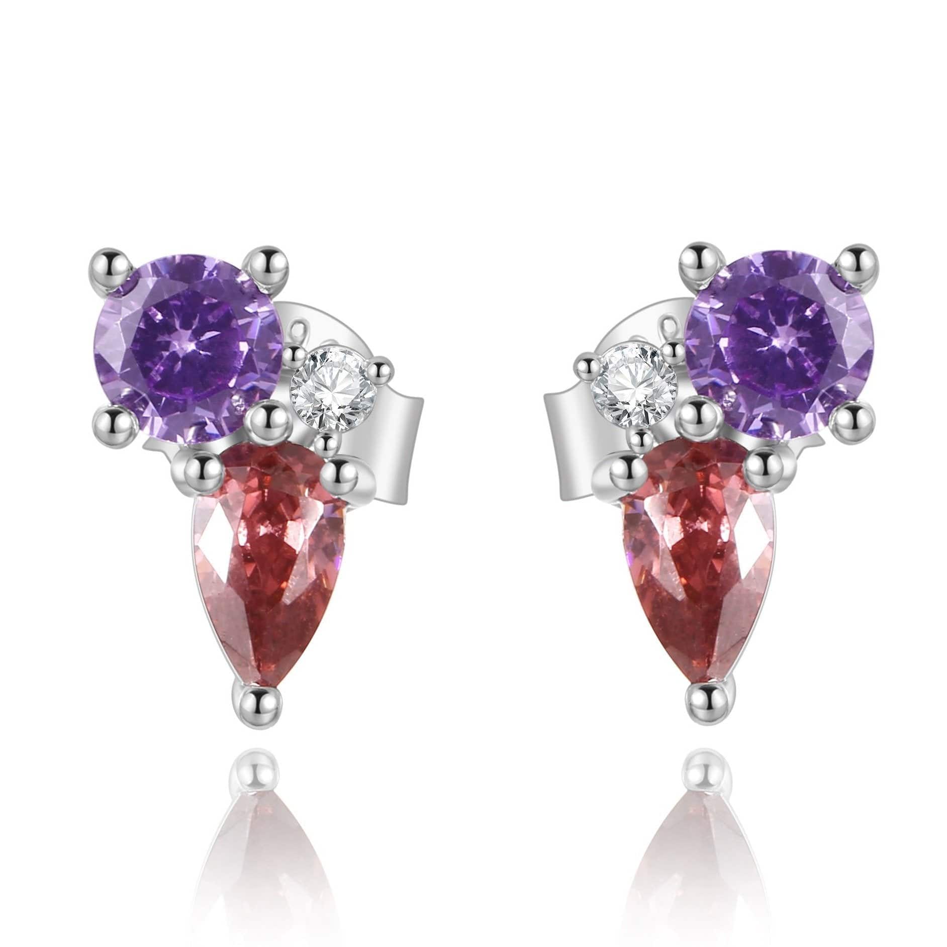 "Purple" Earrings - SophiaJewels
