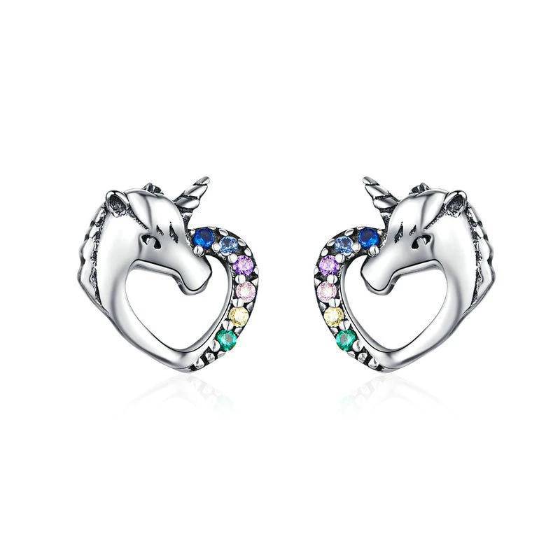"Unicorns Love" Earrings - SophiaJewels