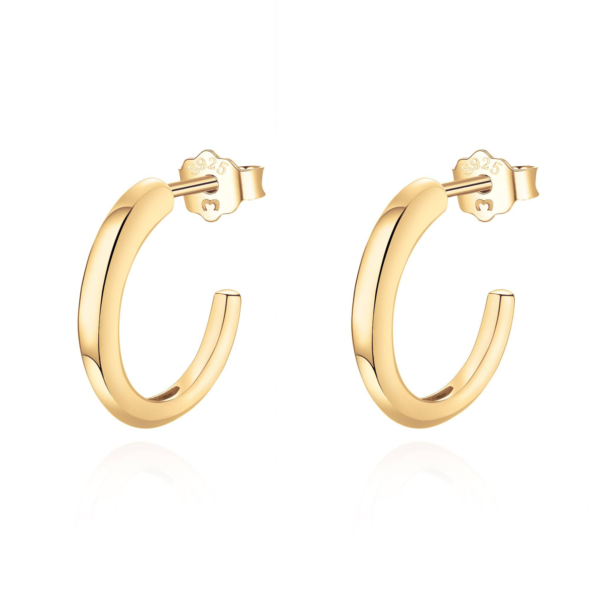 "Half Ring Basic" Earrings - SophiaJewels