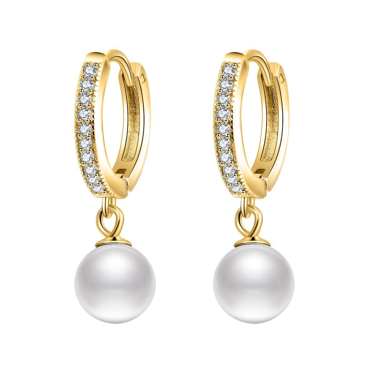"White Pearl" Earrings - SophiaJewels
