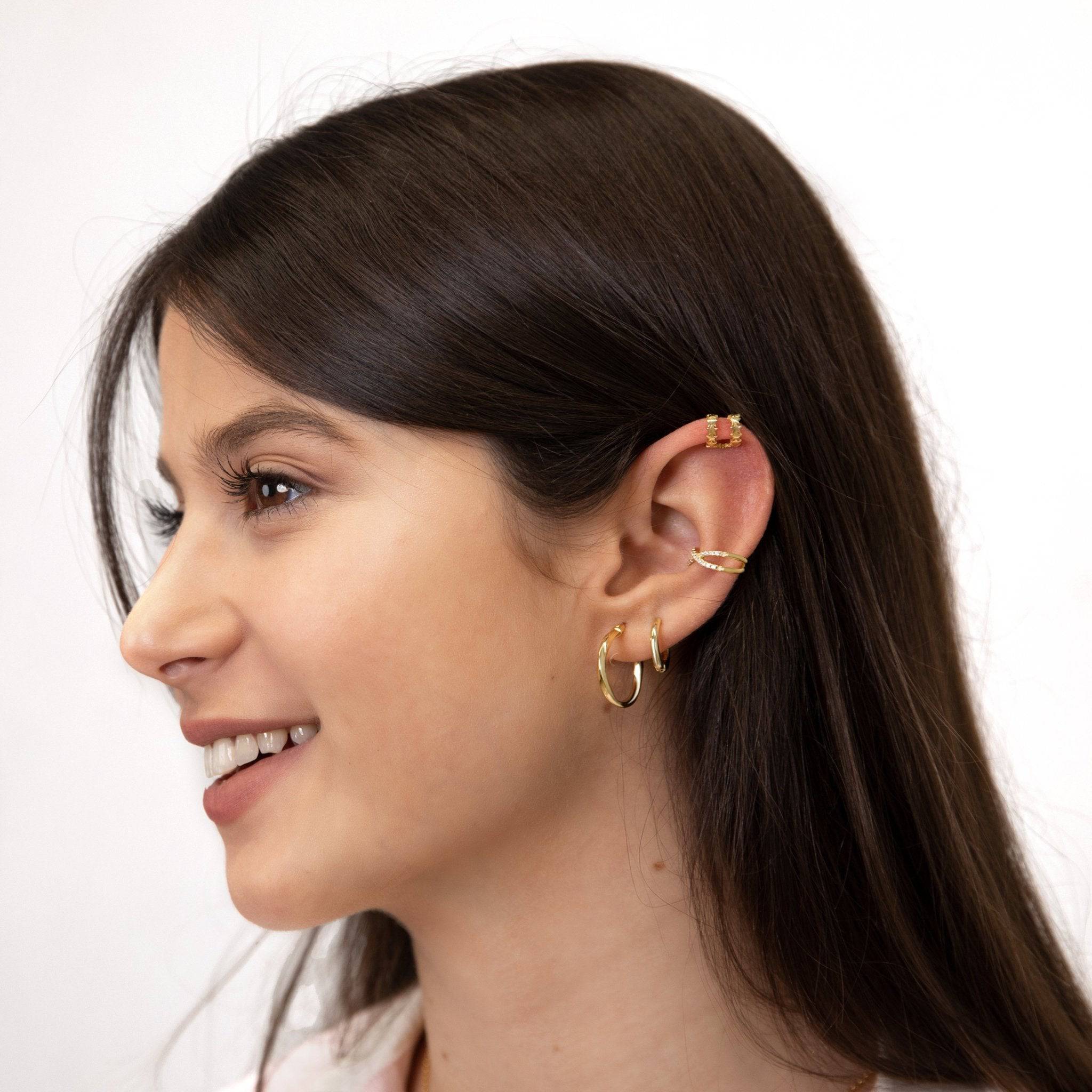 "Ear Cuff-Lux" Earrings - SophiaJewels