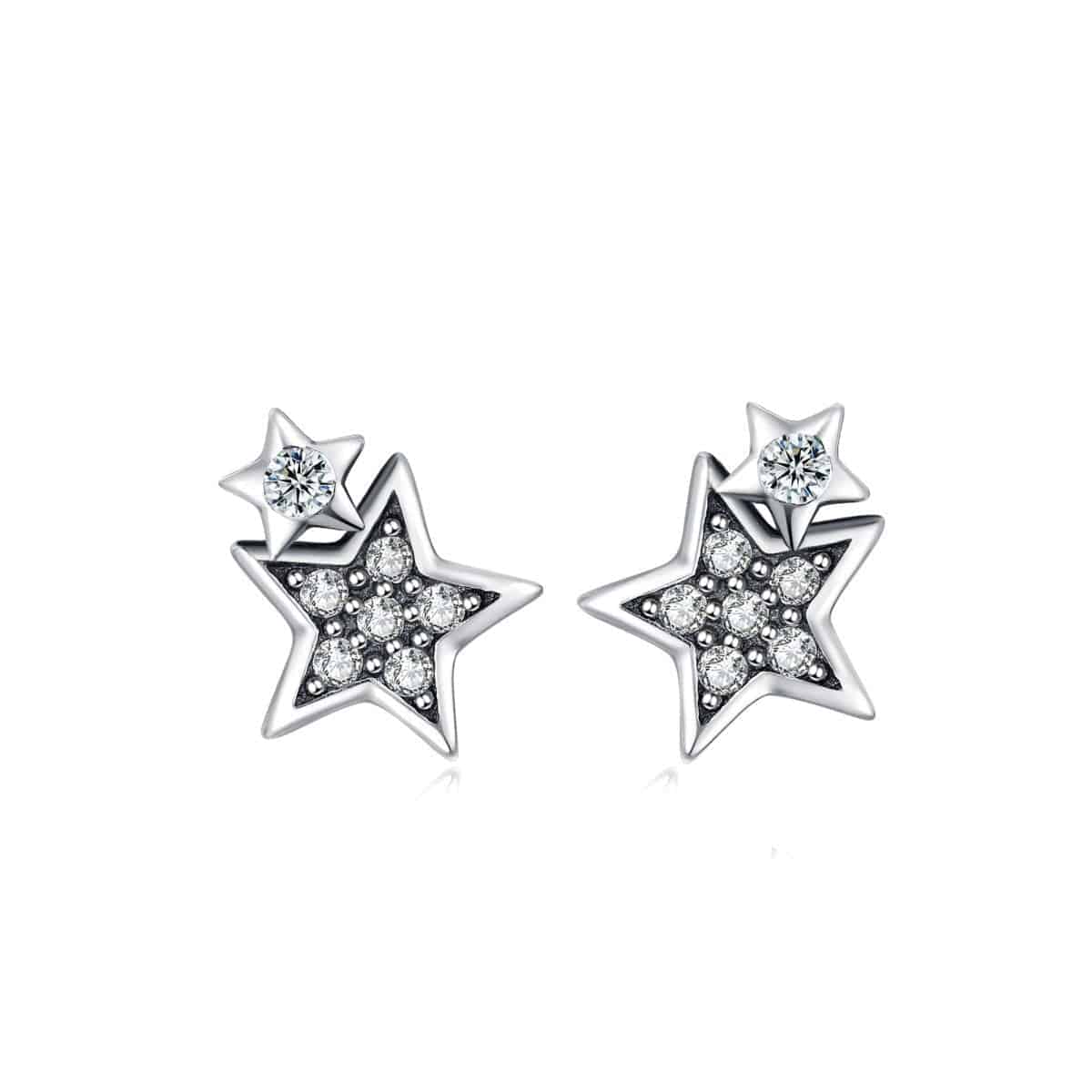 "Double Star" Earrings - SophiaJewels