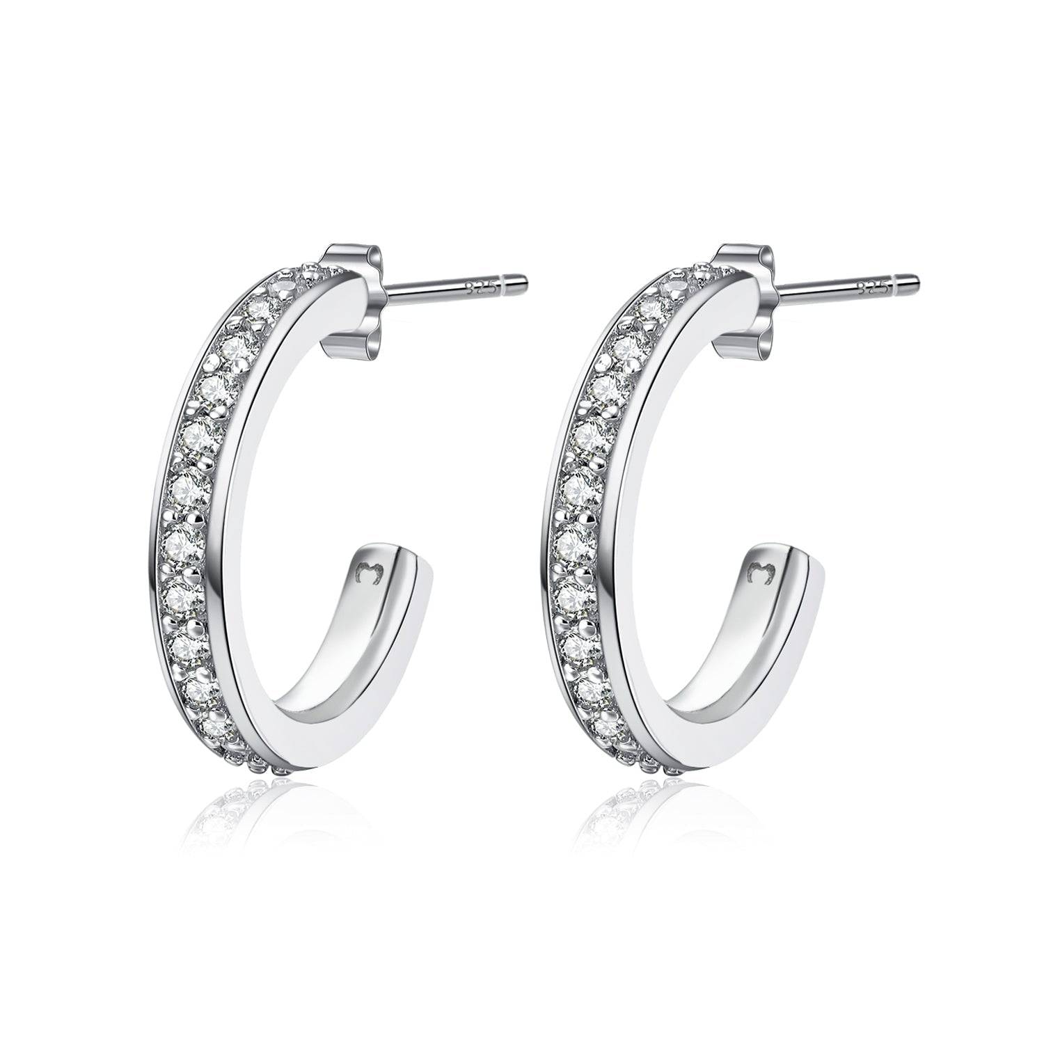 "Half Ring Radical" Earrings - SophiaJewels