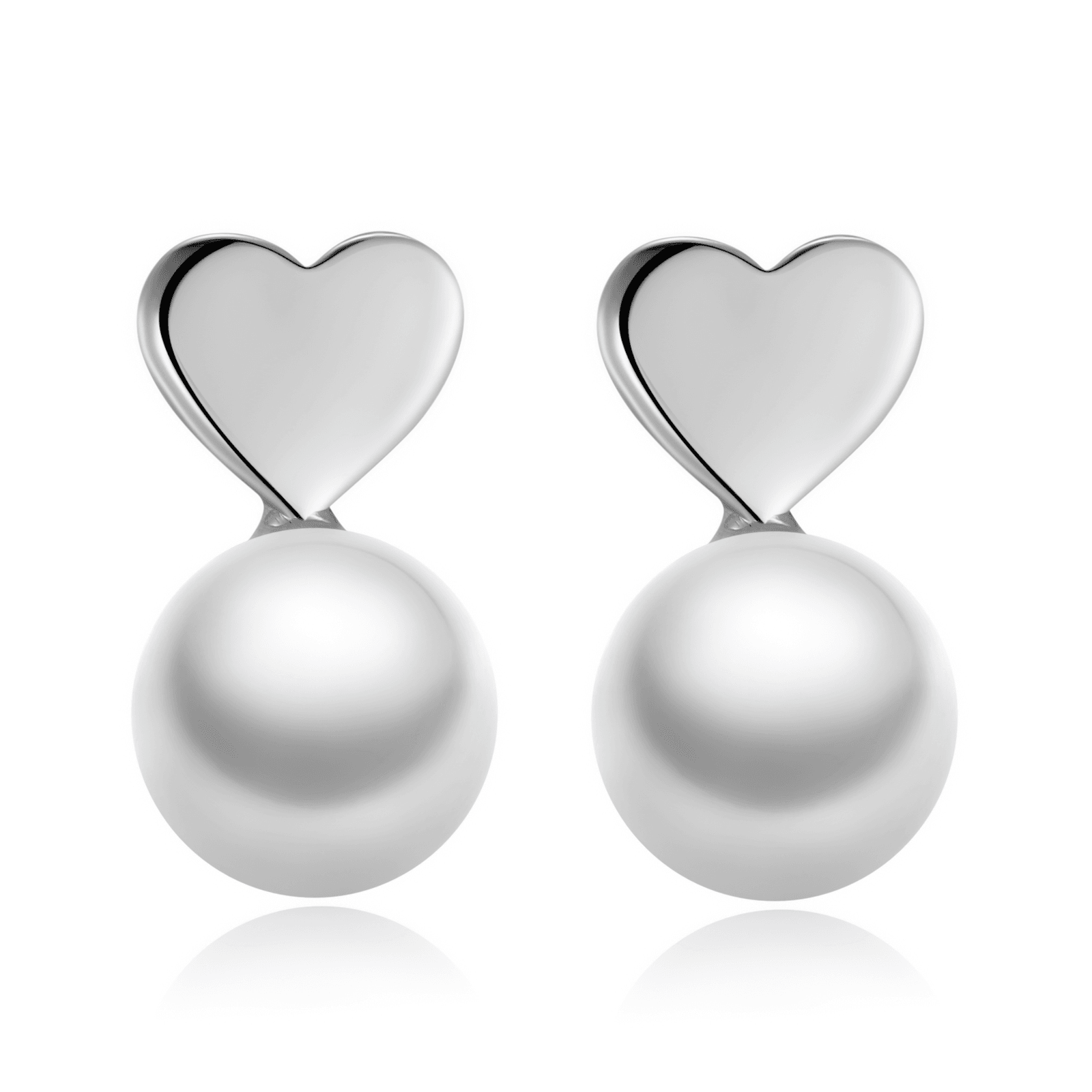 "Heart Pearl" Earrings - SophiaJewels