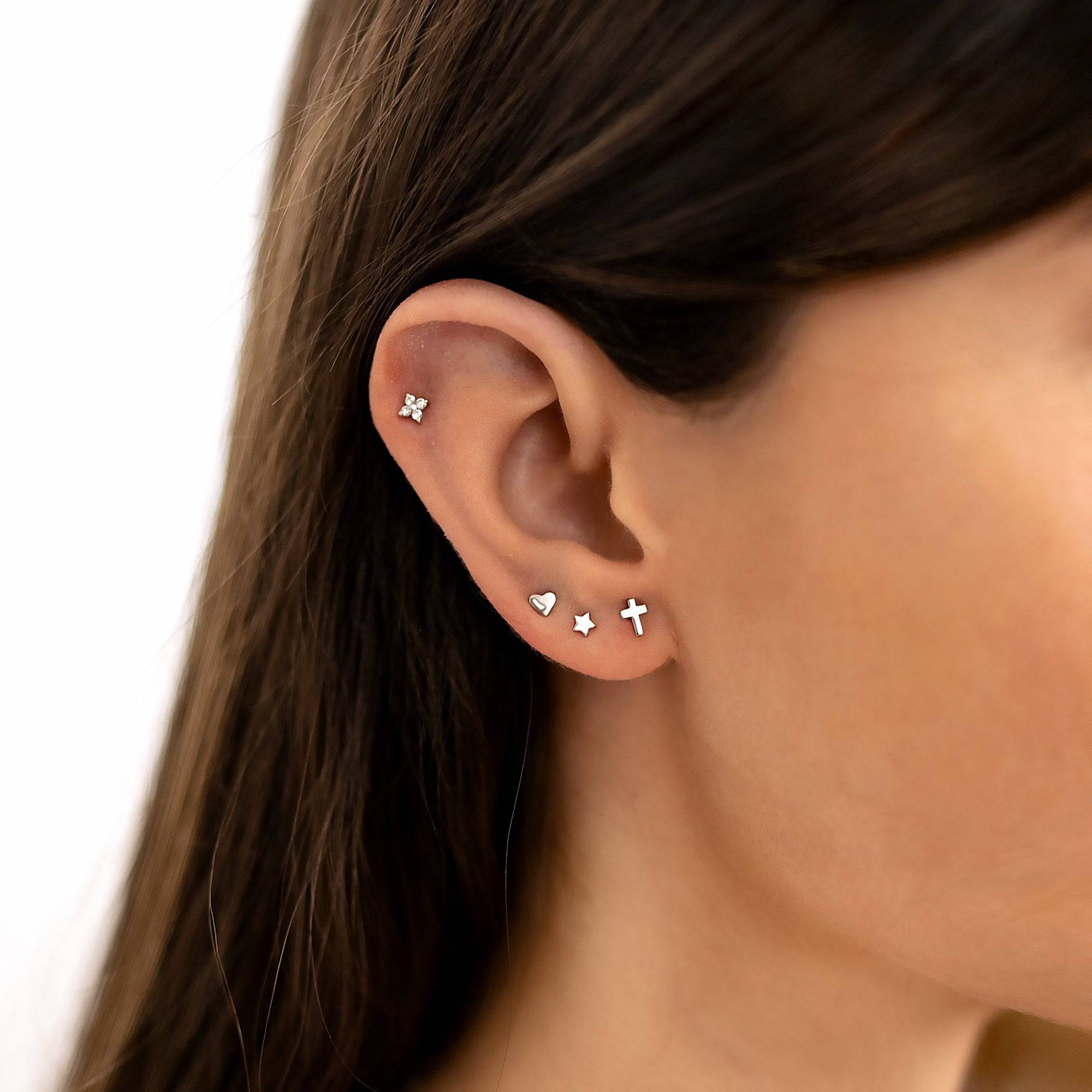 "Stars" Mini Earrings - SophiaJewels