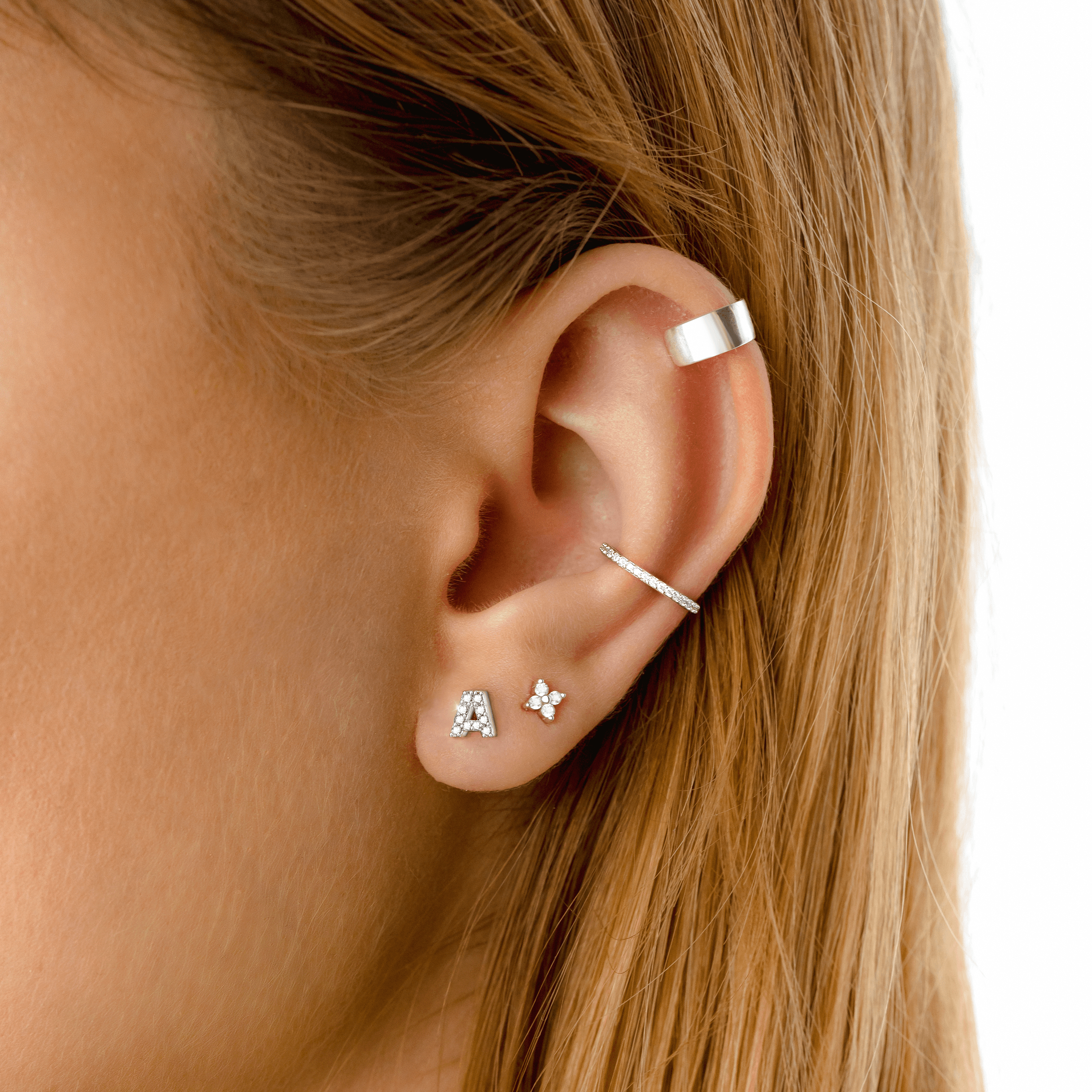 Earrings with letters 2025