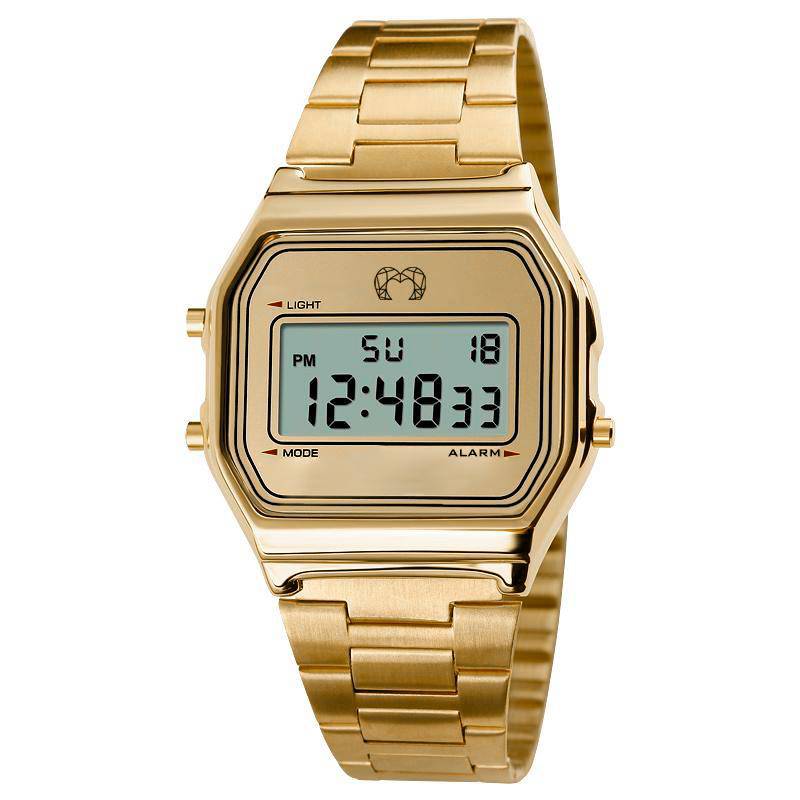 "Vintage" Digital Watch ~ Gold - SophiaJewels