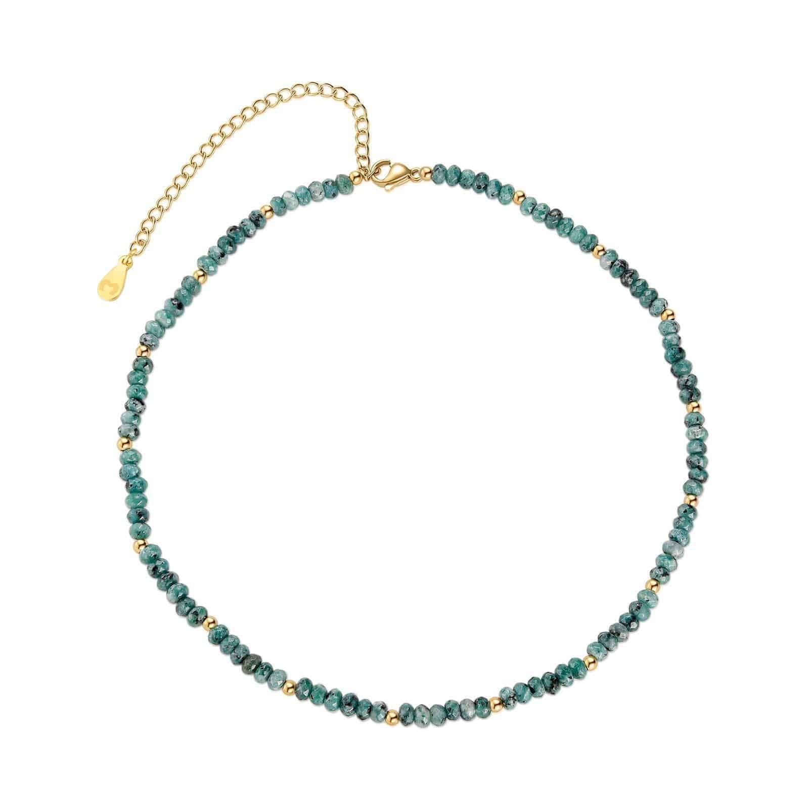 "Bondi Blue Summer" Necklace ~ Gold - SophiaJewels