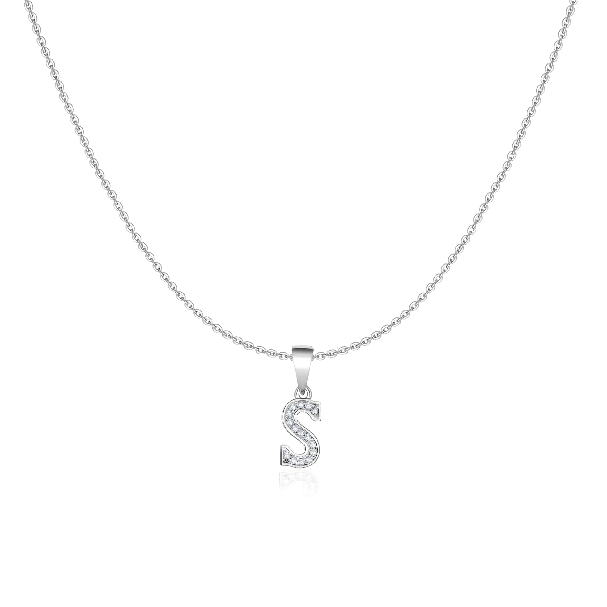 Sterling silver s on sale necklace