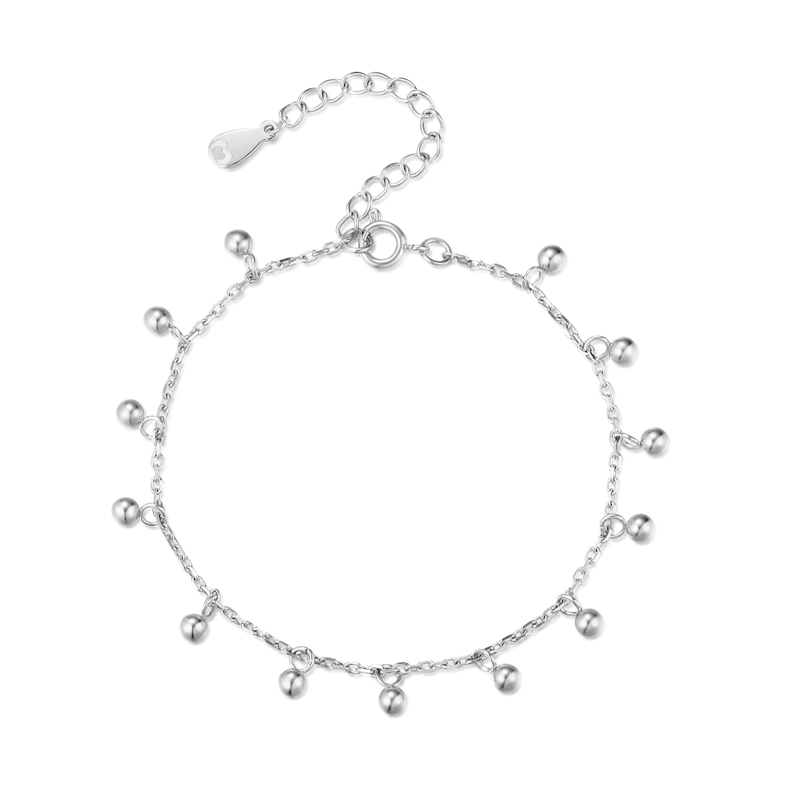 Sterling silver 2025 bell bracelet